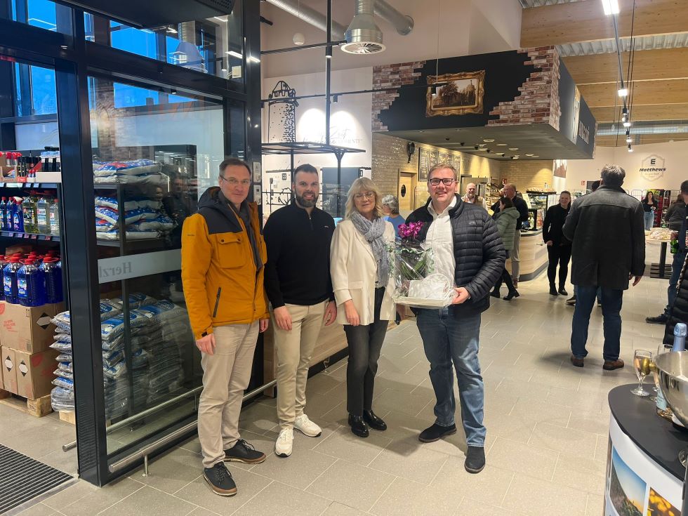 v.l. Andy Martius, Martin Matthews, Kerstin Matthews, Alexander Otto